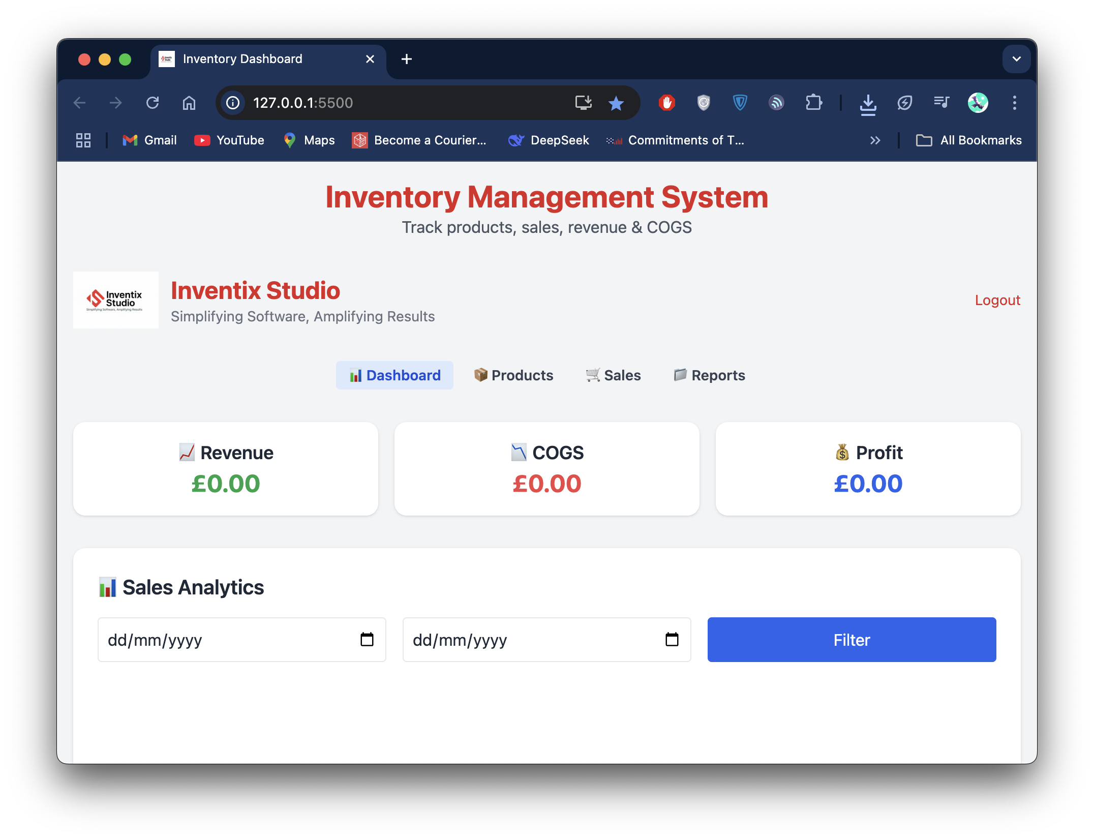 Inventory & Accounting System